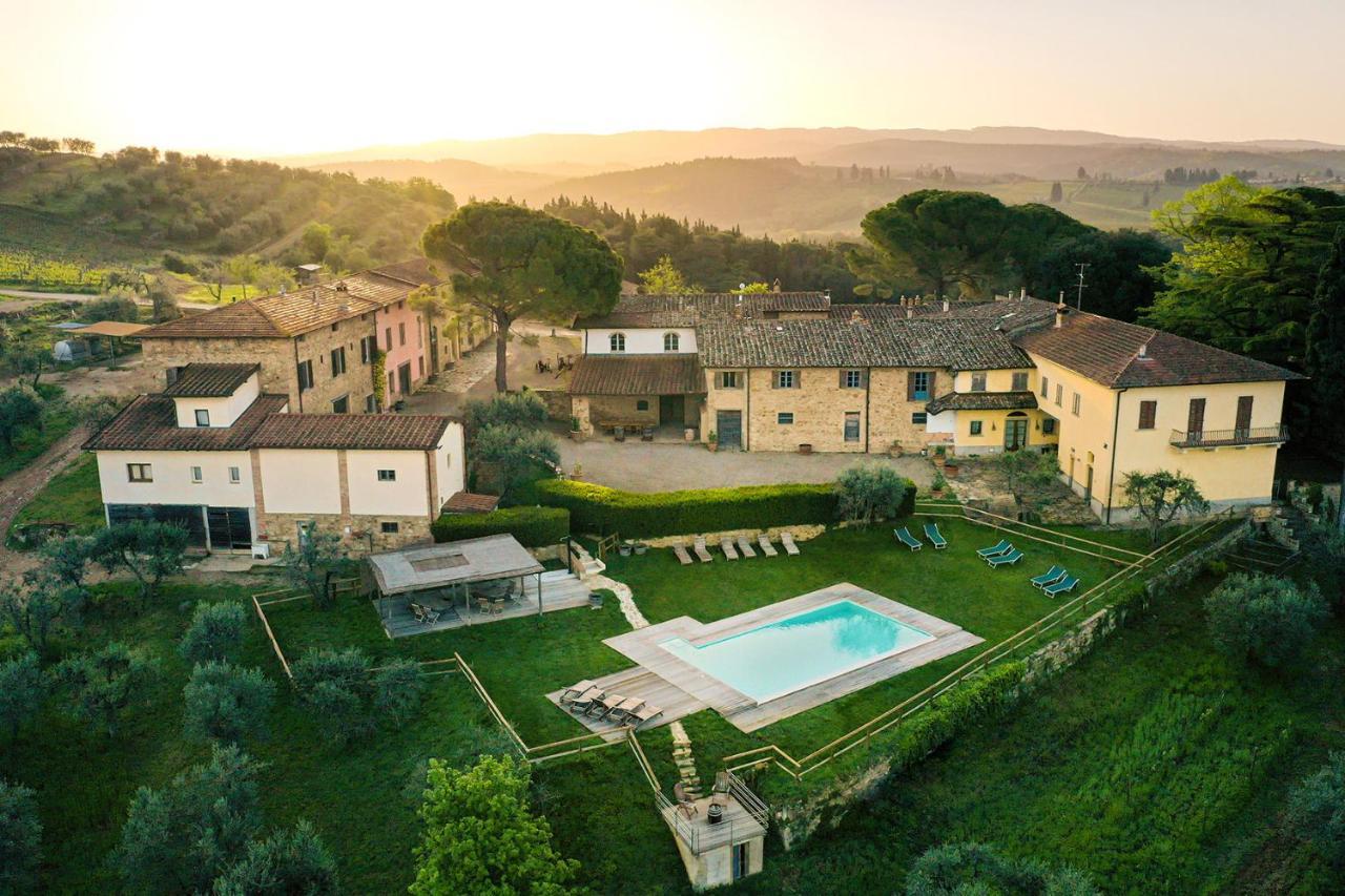 Fattoria Le Fonti Apartment Poggibonsi Bagian luar foto